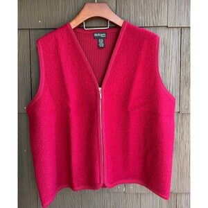 STYLE & CO Wool Vest Size 2X (Bx 19)